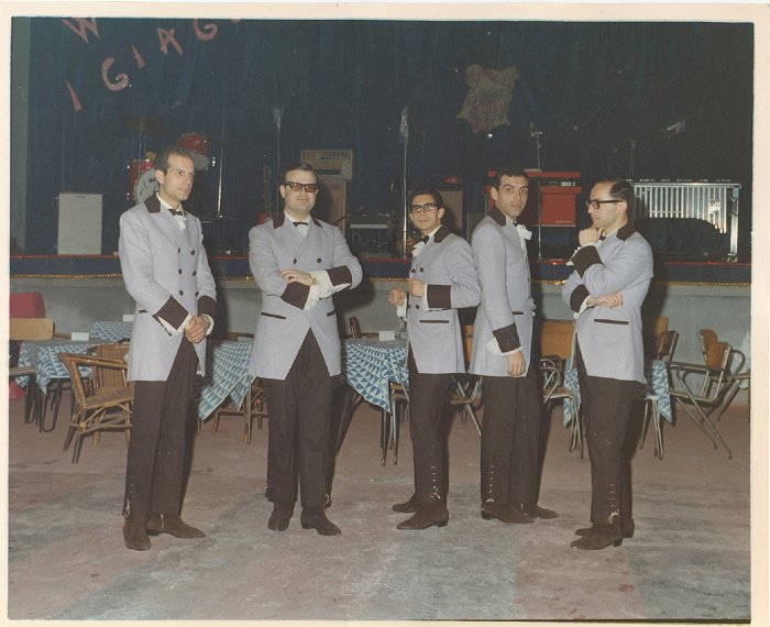 I GIAGUARI  formazione originale del 1963
